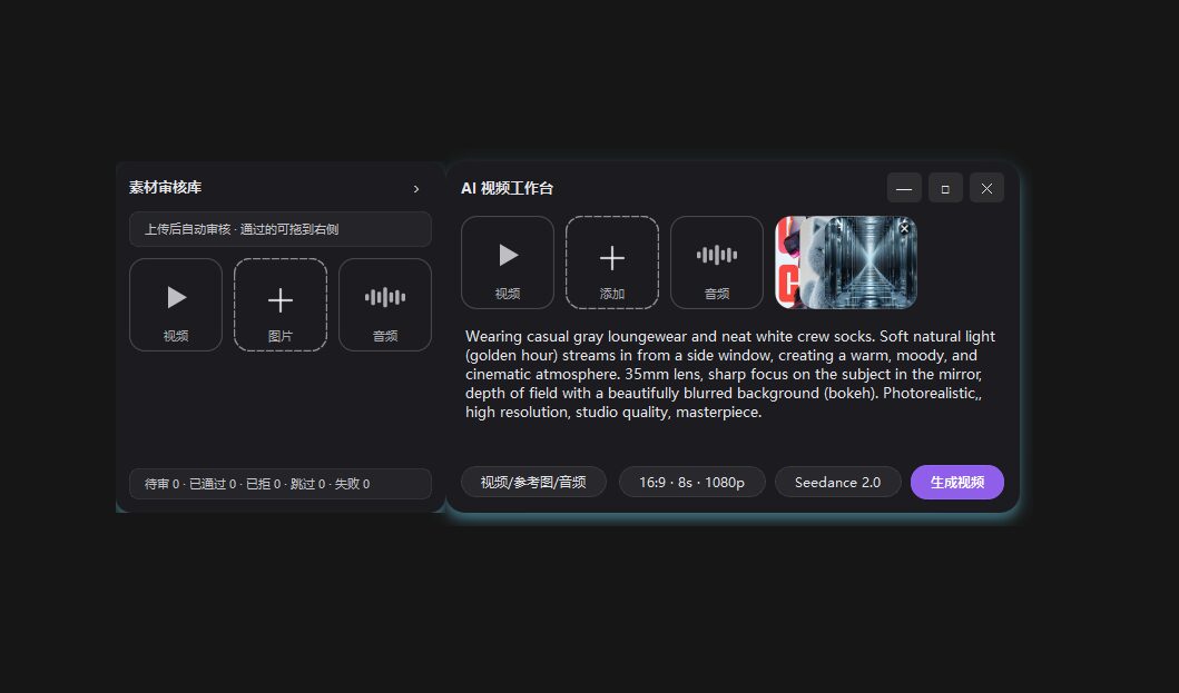 AI 视频示意